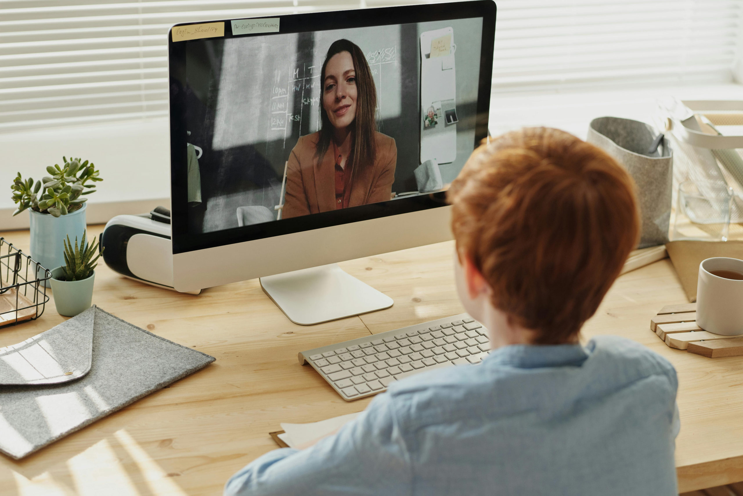 Online tuition session